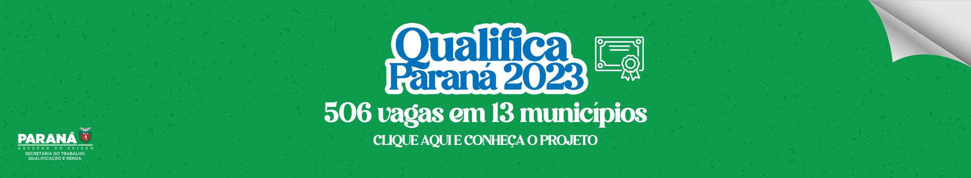 Banner Qualifica Paraná 2023