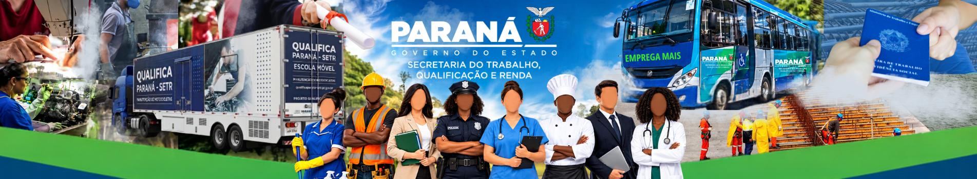 banner dos trabalhos realizados na SETR