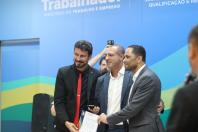 inauguração da casa do trabalhador