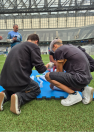 IMAGENS DO mutirão do estádio ao emprego