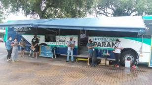 Ônibus Itinerante do trabalho em Pato Branco