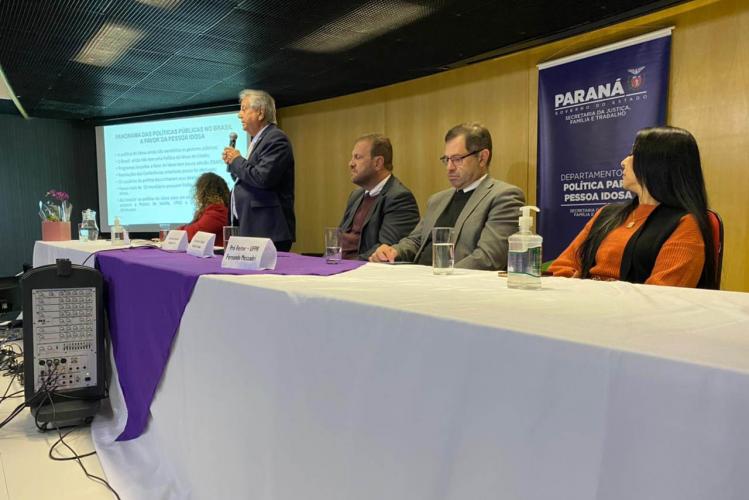 Paraná será o primeiro estado do Brasil com certificação nacional pelo trabalho com idosos