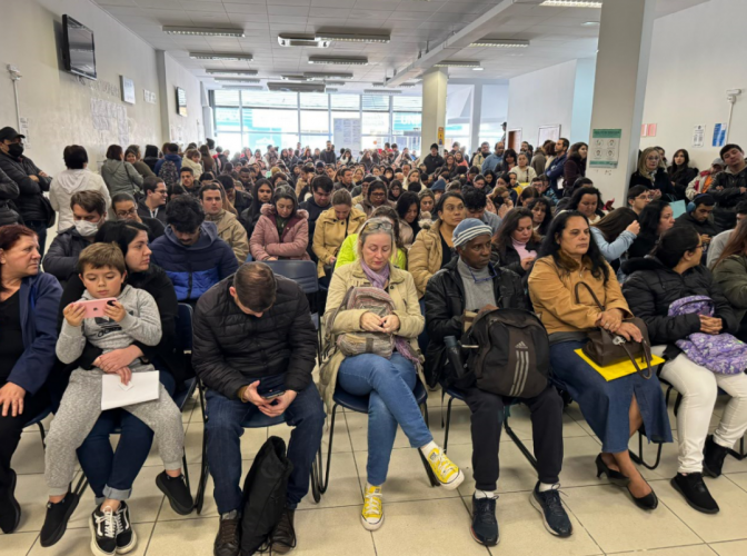 Foto mutirão saúde