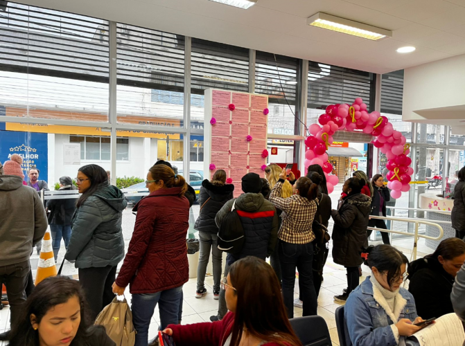 Mutirão de empregos para mulheres