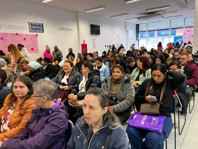 Mutirão de empregos para mulheres