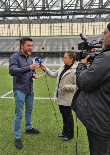 IMAGENS DO mutirão do estádio ao emprego