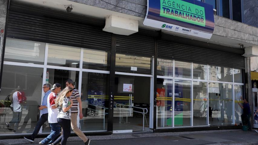 Rede Sine do Paraná fecha janeiro com mais de 14 mil empregos intermediados